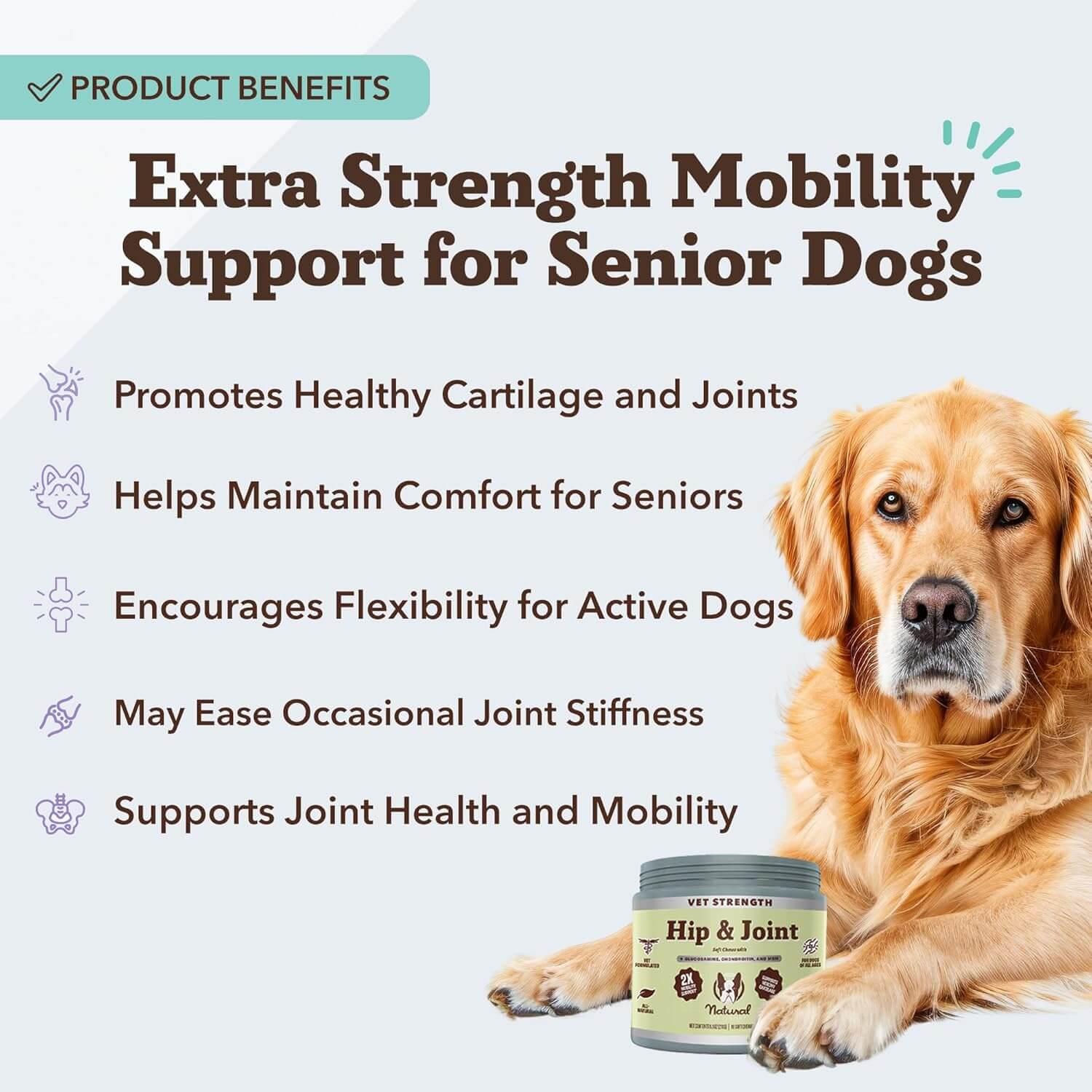 Vet Strength Hip & Joint Supplement - Image 3