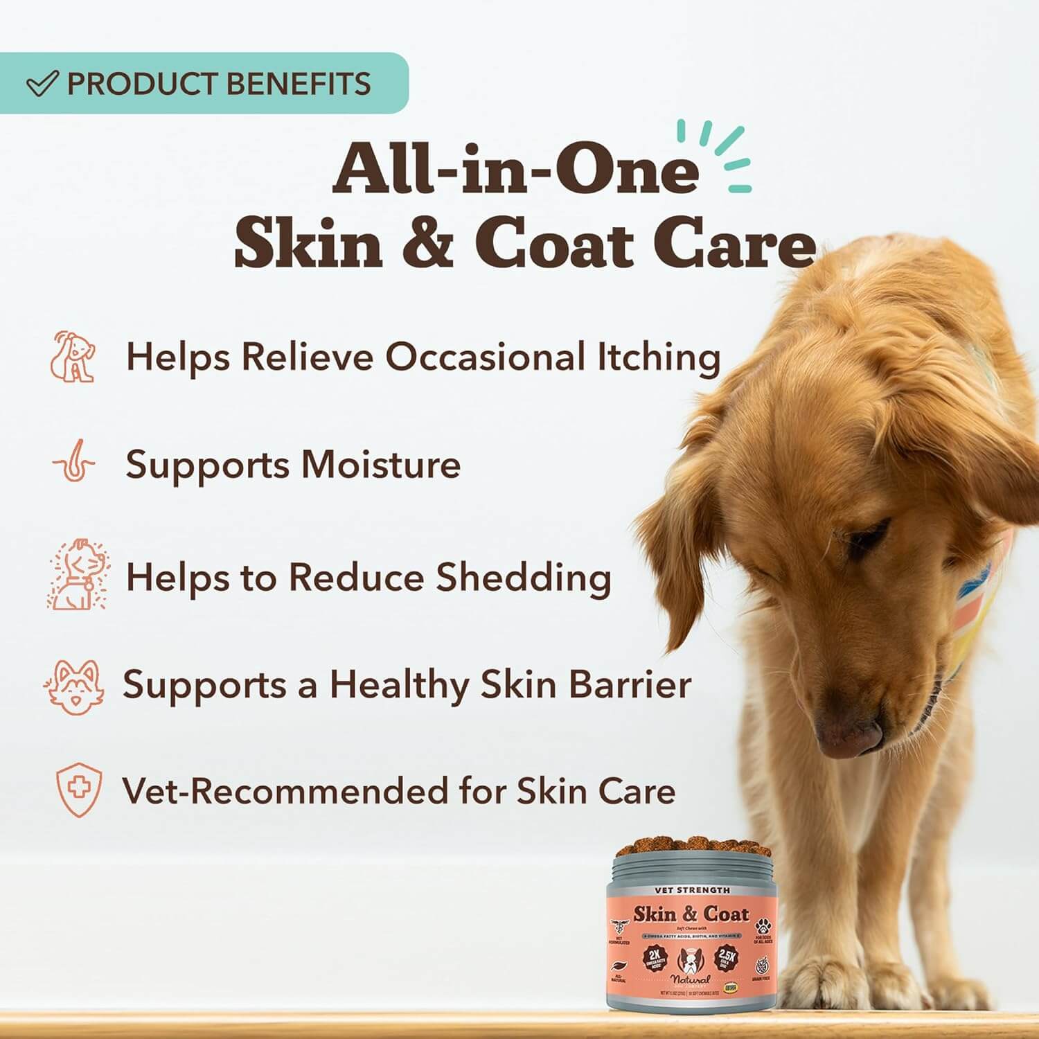 Vet Strength Skin & Coat Supplement - Image 6